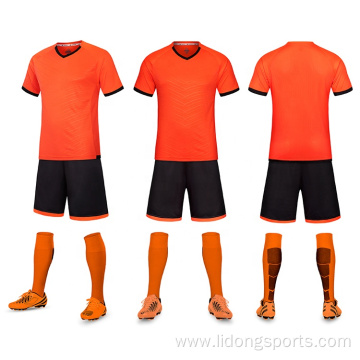 Breathable Low Moq Soccer Wear Custom Football Shirt